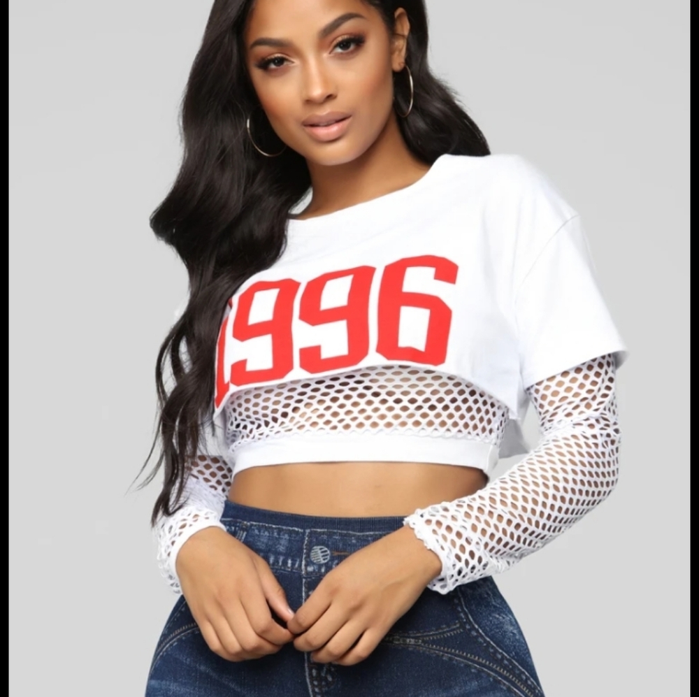 1996 fashion nova top